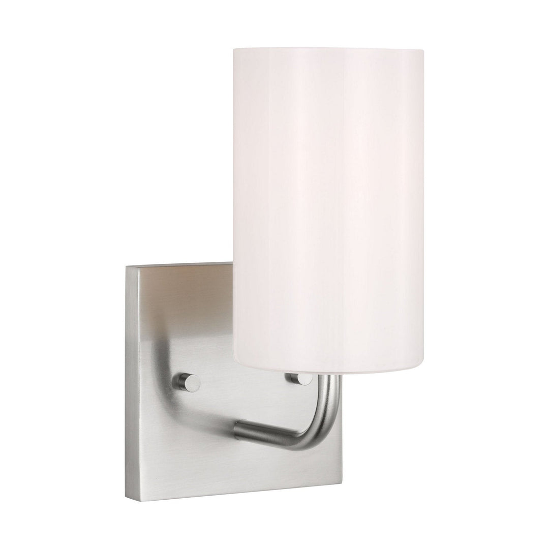 Generation Lighting Canada - GLV1001EN3/BS - One Light Vanity - Rhett - Brushed Steel