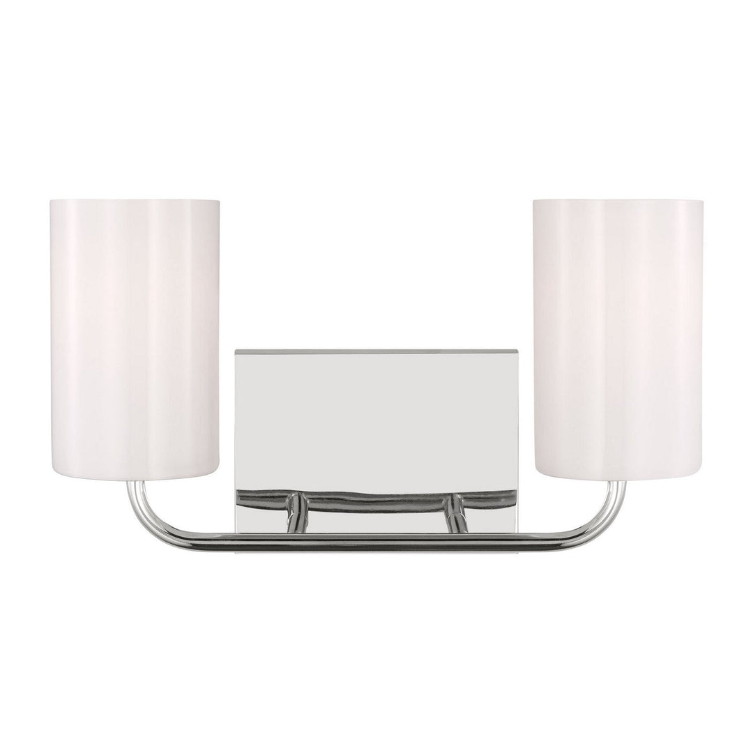 Generation Lighting Canada - GLV1002EN3/CH - Two Light Vanity - Rhett - Chrome