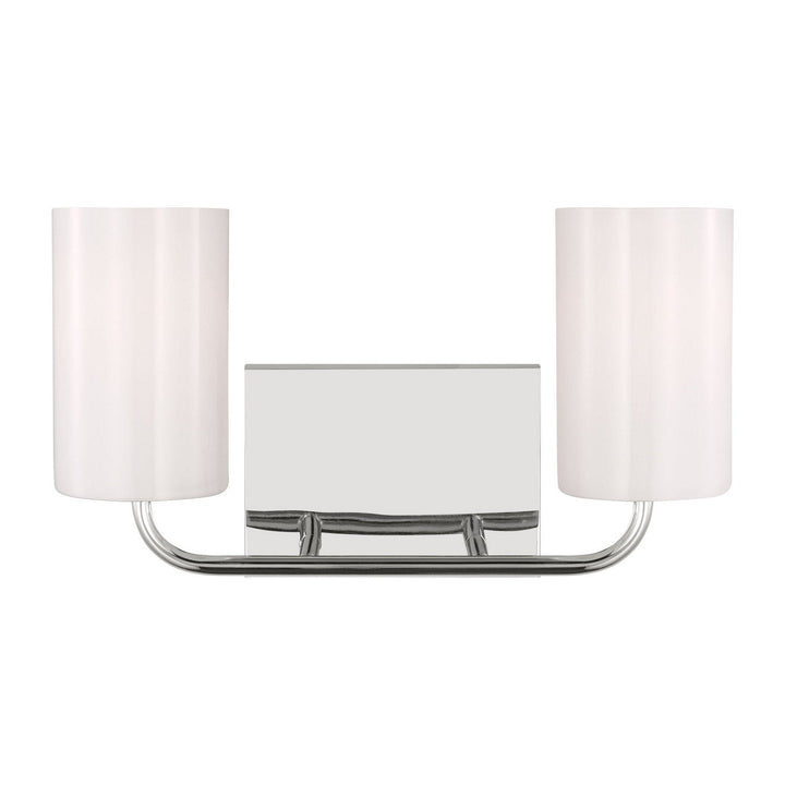 Generation Lighting Canada - GLV1002EN3/CH - Two Light Vanity - Rhett - Chrome