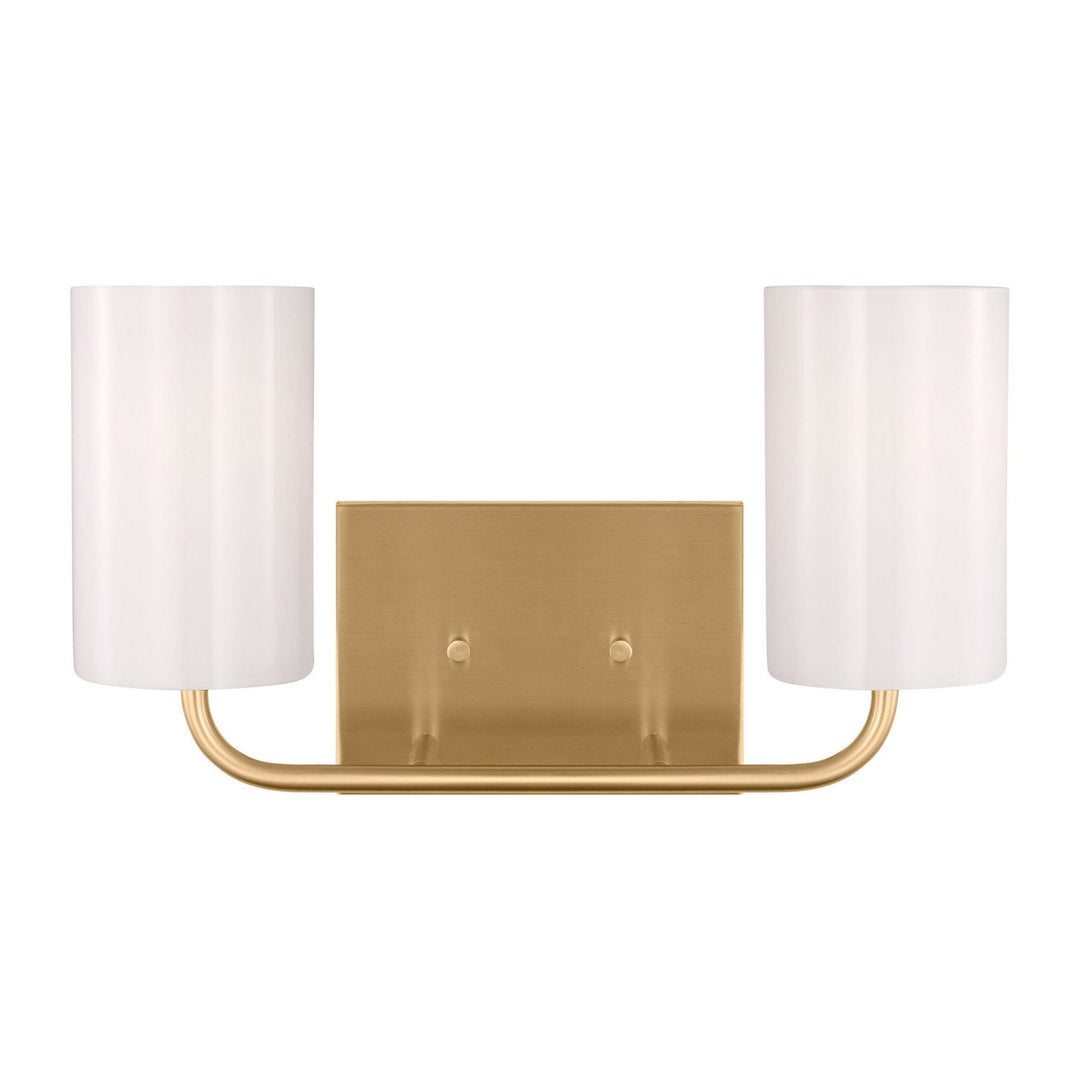 Generation Lighting Canada - GLV1002EN3/SB - Two Light Vanity - Rhett - Satin Bronze