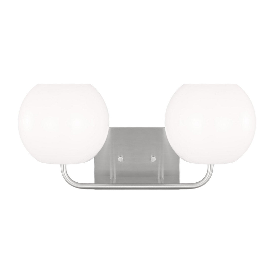 Generation Lighting Canada - GLV1012EN3/BS - Two Light Vanity - Rory - Brushed Steel