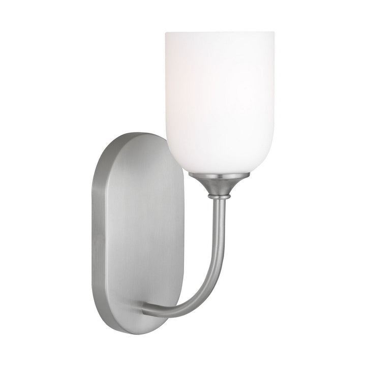 Generation Lighting Canada - GLV1021EN3/BS - One Light Vanity - Emile - Brushed Steel