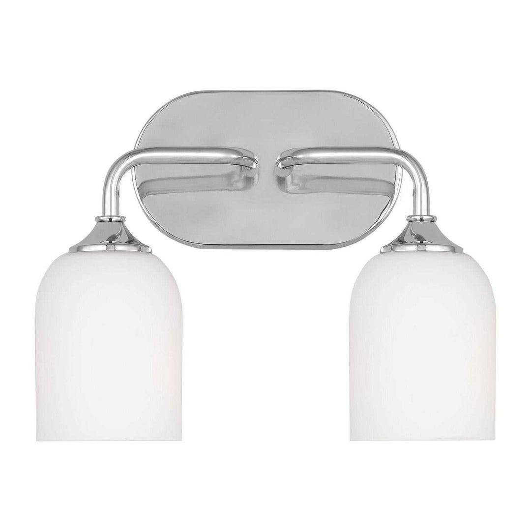 Generation Lighting Canada - GLV1022EN3/CH - Two Light Vanity - Emile - Chrome