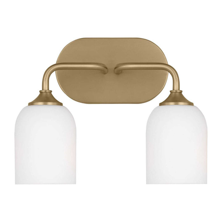 Generation Lighting Canada - GLV1022EN3/SB - Two Light Vanity - Emile - Satin Bronze