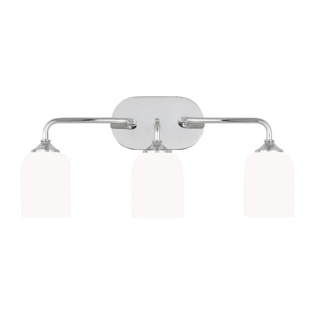 Generation Lighting Canada - GLV1023EN3/CH - Three Light Vanity - Emile - Chrome