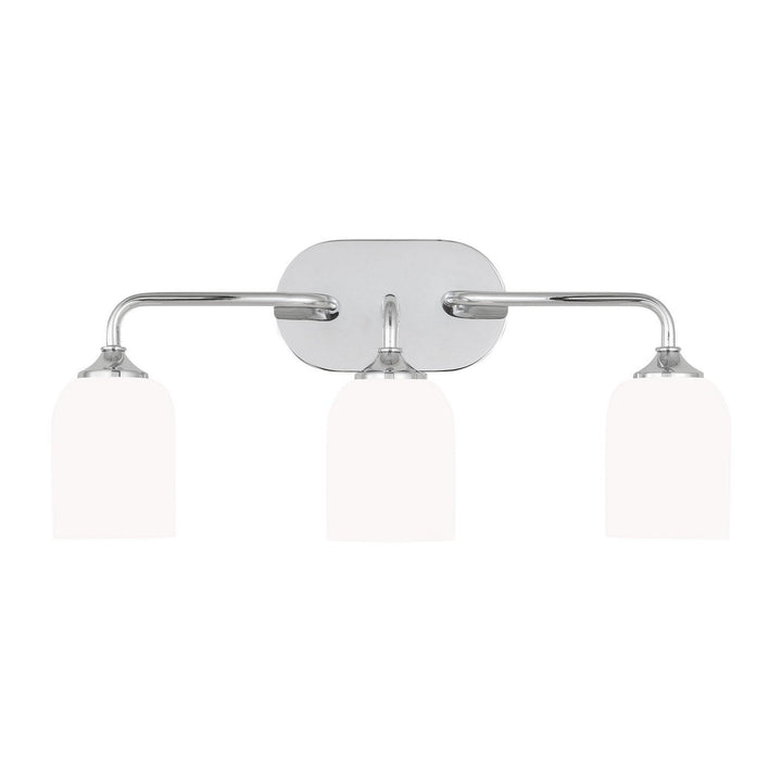 Generation Lighting Canada - GLV1023EN3/CH - Three Light Vanity - Emile - Chrome