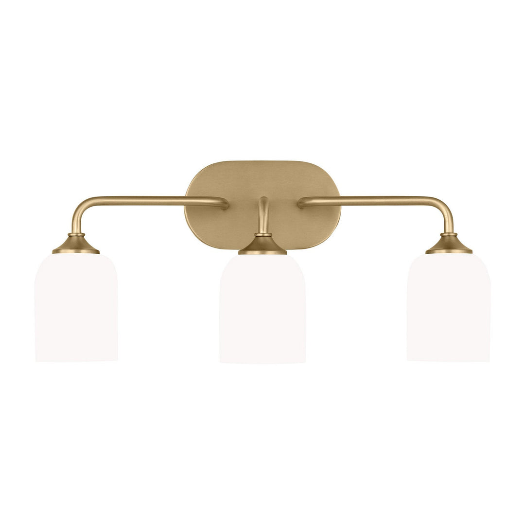 Generation Lighting Canada - GLV1023EN3/SB - Three Light Vanity - Emile - Satin Bronze