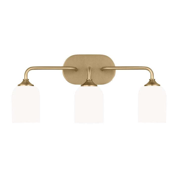 Generation Lighting Canada - GLV1023EN3/SB - Three Light Vanity - Emile - Satin Bronze