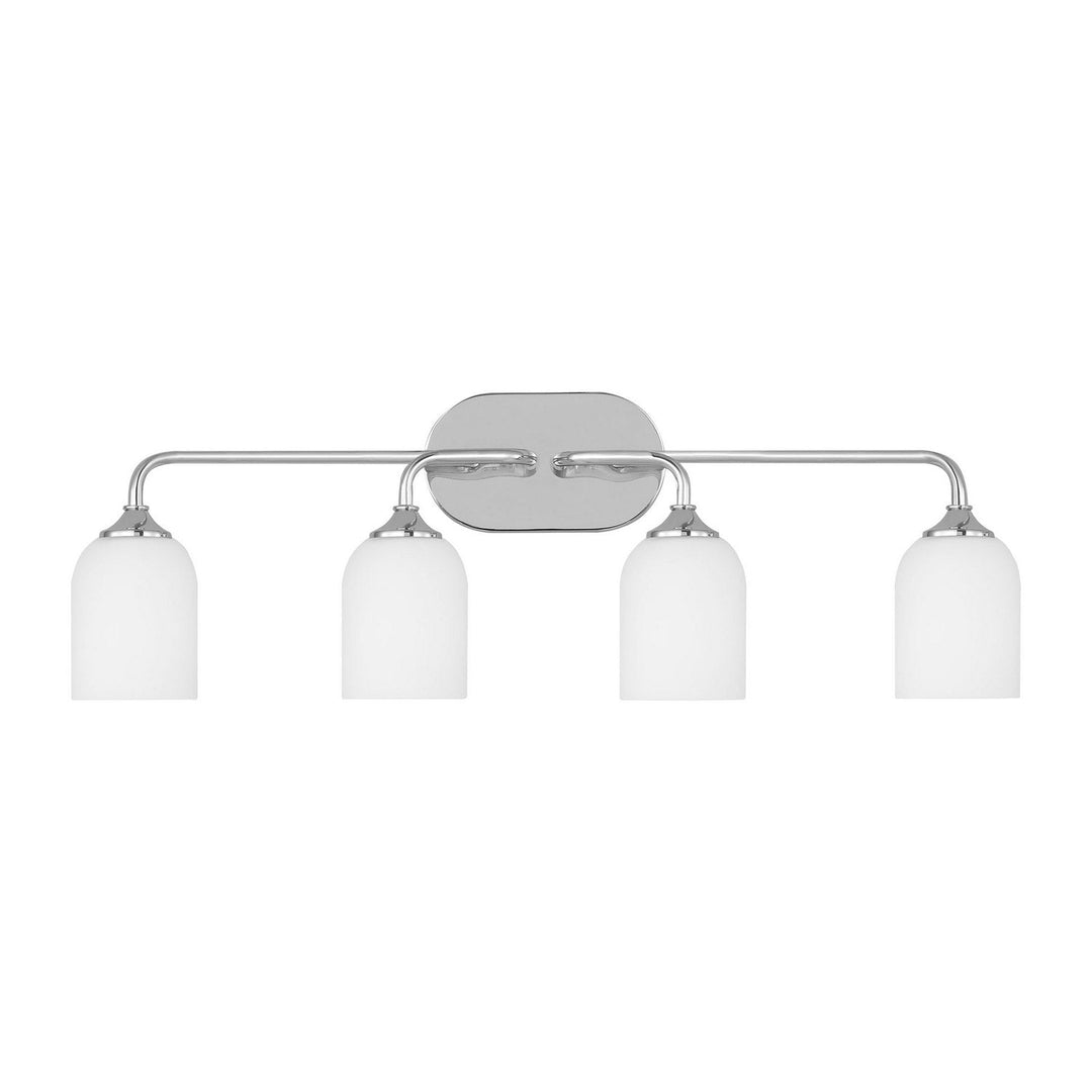 Generation Lighting Canada - GLV1024EN3/CH - Four Light Vanity - Emile - Chrome