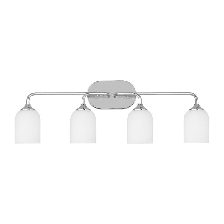 Generation Lighting Canada - GLV1024EN3/CH - Four Light Vanity - Emile - Chrome