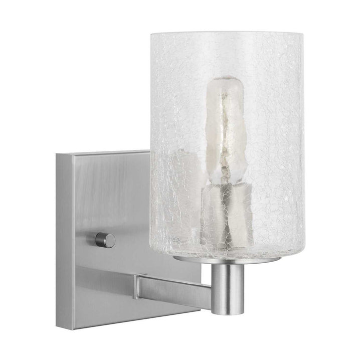 Generation Lighting Canada - GLV1031EN/BS - One Light Wall / Bath Sconce - Parker - Brushed Steel