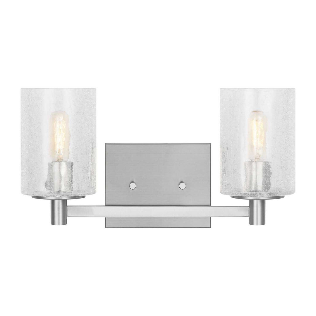 Generation Lighting Canada - GLV1032EN/BS - Two Light Wall / Bath - Parker - Brushed Steel
