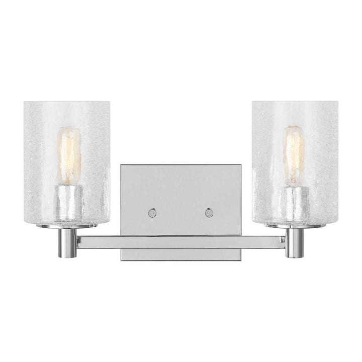 Generation Lighting Canada - GLV1032EN/CH - Two Light Wall / Bath - Parker - Chrome
