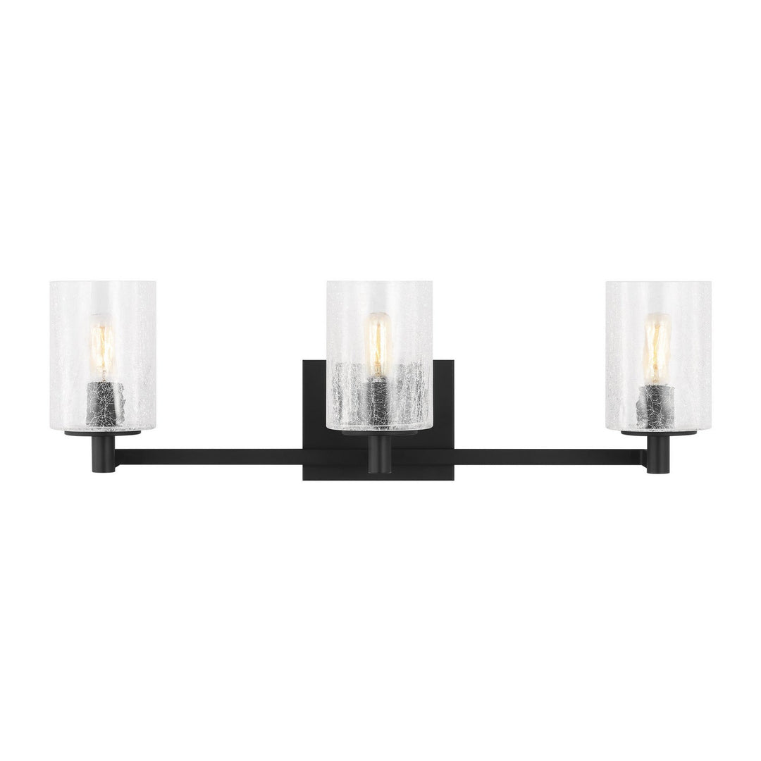 Generation Lighting Canada - GLV1033EN/MBK - Three Light Wall / Bath - Parker - Midnight Black