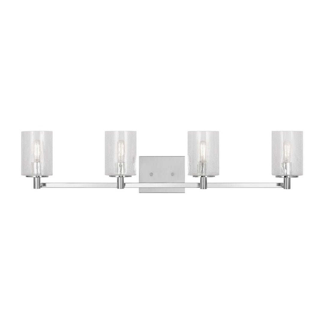 Generation Lighting Canada - GLV1034EN/CH - Four Light Wall / Bath - Parker - Chrome