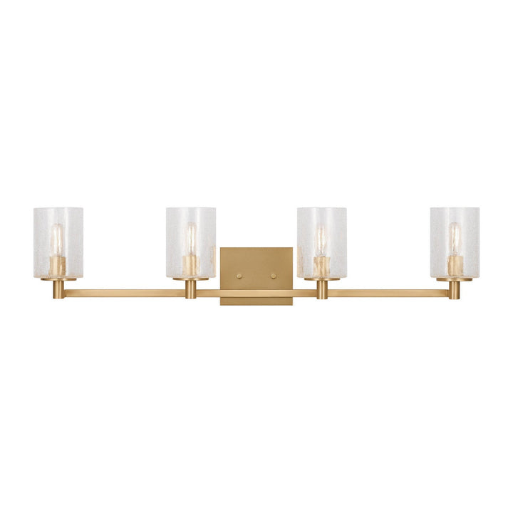 Generation Lighting Canada - GLV1034EN/SB - Four Light Wall / Bath - Parker - Satin Bronze