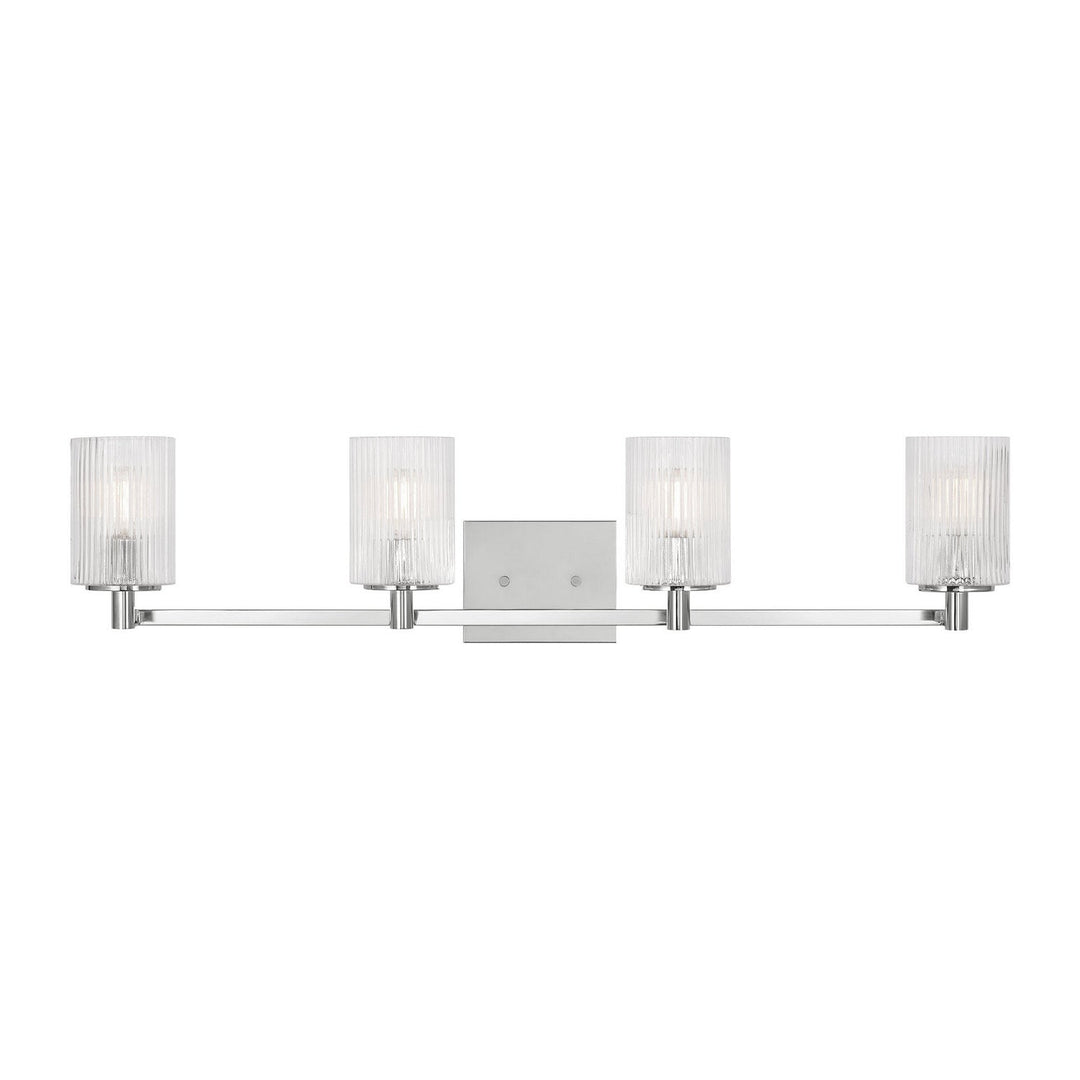 Generation Lighting Canada - GLV1044EN/CH - Four Light Wall / Bath - Lando - Chrome