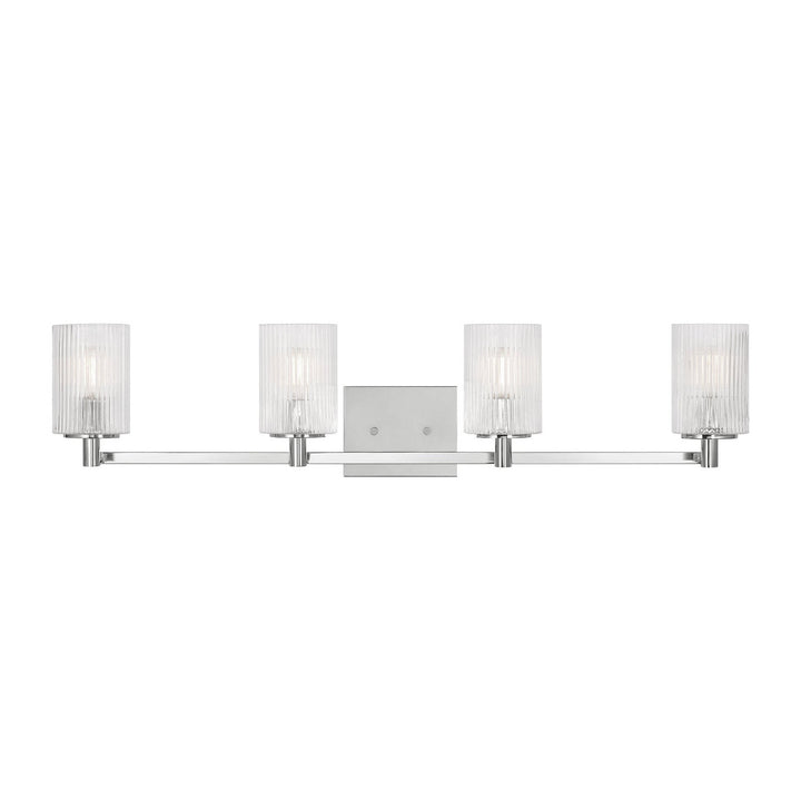 Generation Lighting Canada - GLV1044EN/CH - Four Light Wall / Bath - Lando - Chrome
