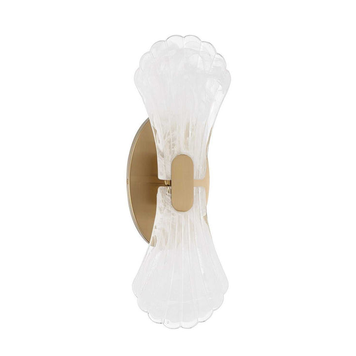 Bancroft Two Light Wall Sconce in Noble Brass Savoy House
