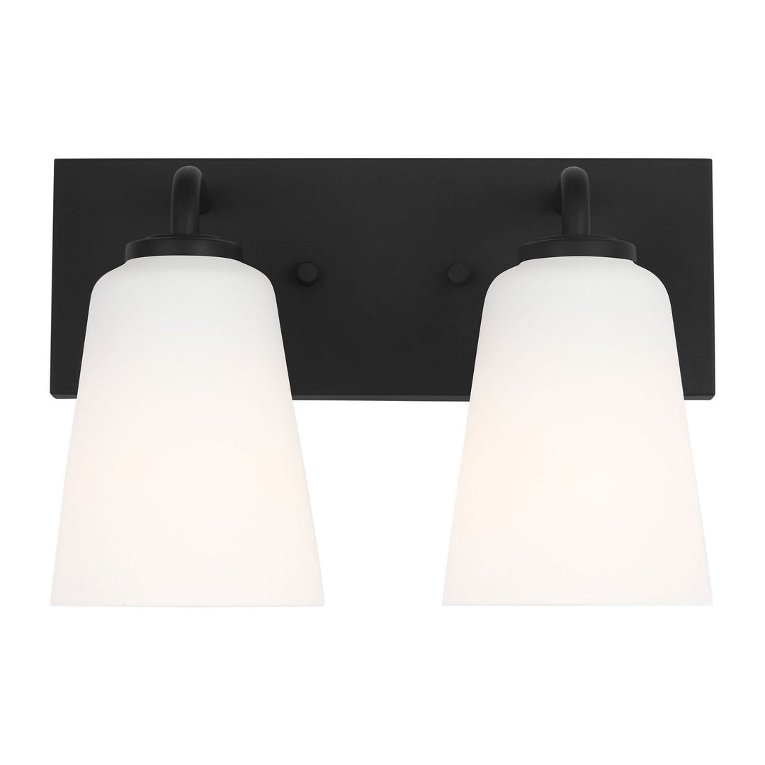 Generation Lighting Canada - GLV1052MBK - Vanity - Miles - Midnight Black