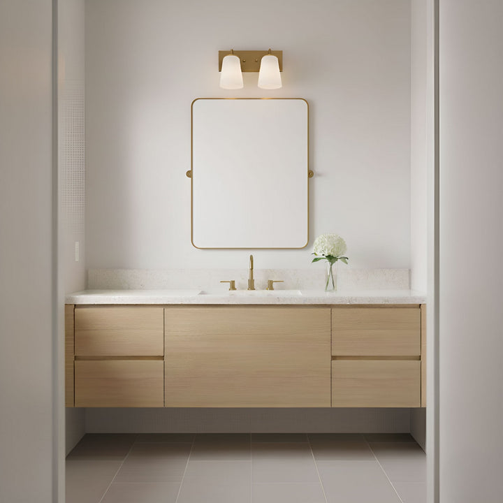 Generation Lighting Canada - GLV1052SB - Vanity - Miles - Satin Brass
