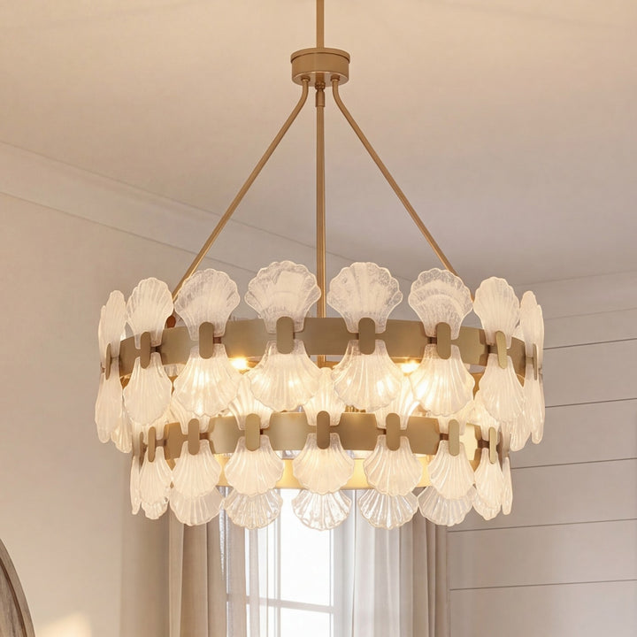 Savoy House - 1-3606-5-127 - Five Light Chandelier - Bancroft - Noble Brass