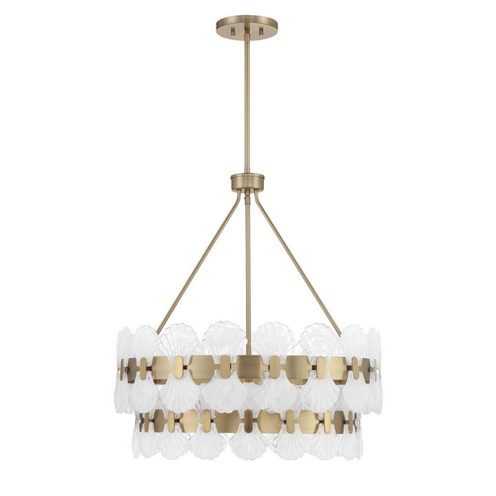Savoy House - 1-3606-5-127 - Five Light Chandelier - Bancroft - Noble Brass