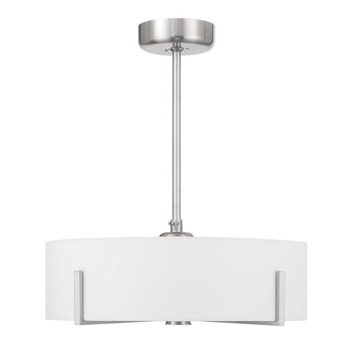Mansell LED Fan D'Lier in Satin Nickel Savoy House