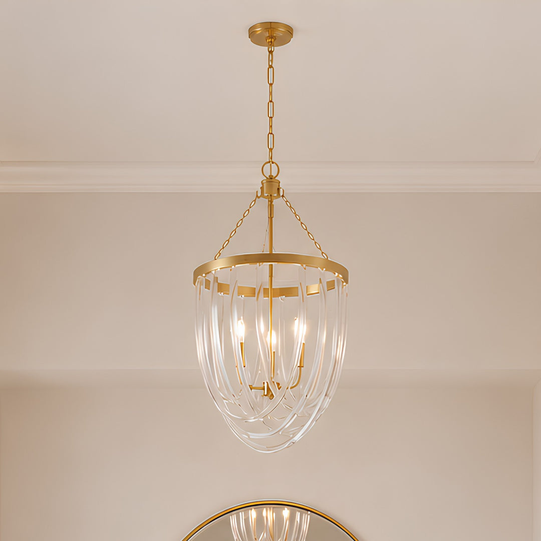 Savoy House - 3-2999-3-322 - Three Light Pendant - Jennings - Warm Brass