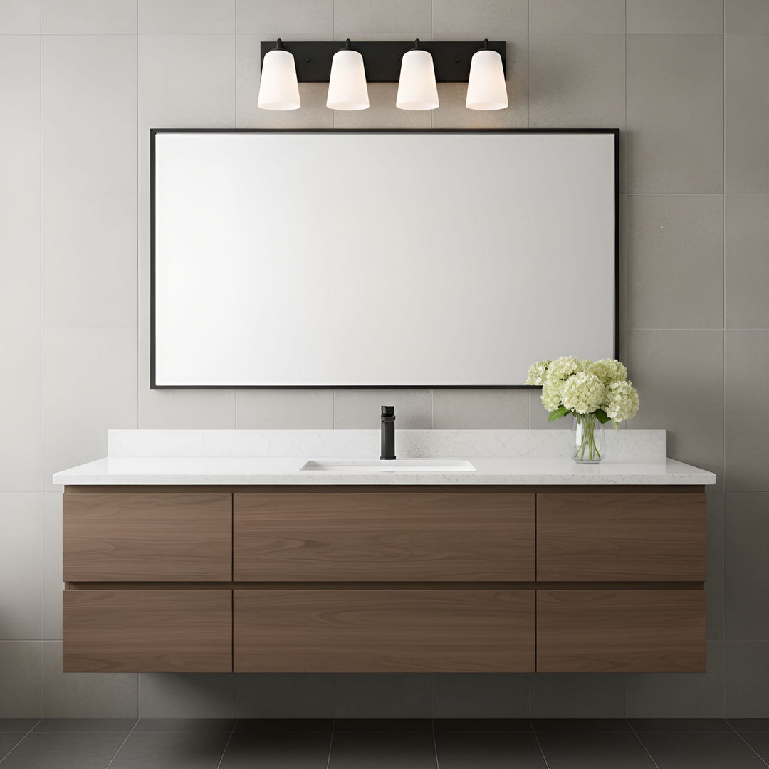 Generation Lighting Canada - GLV1054MBK - Vanity - Miles - Midnight Black