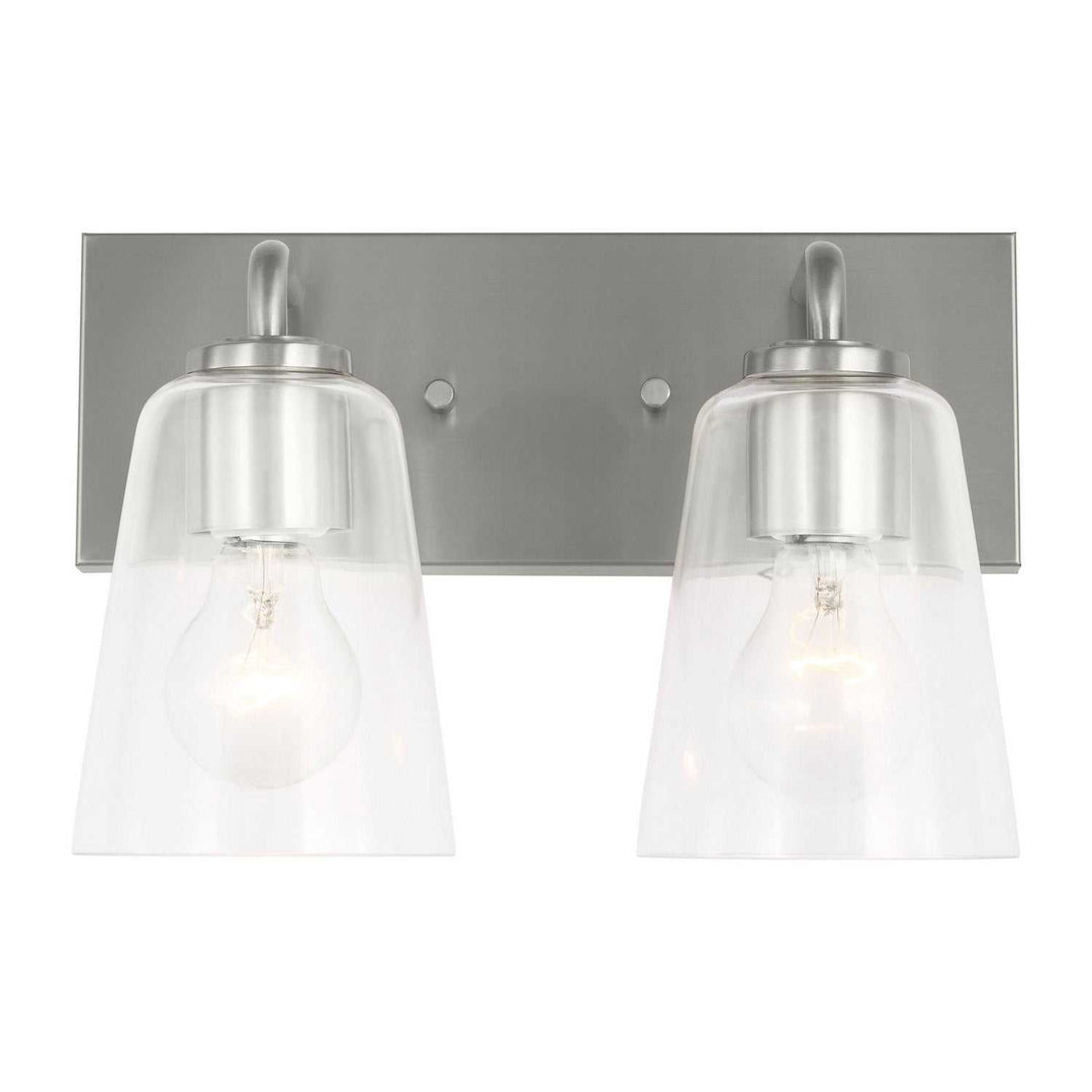 Generation Lighting Canada - GLV1062BS - Vanity - Miles - Brushed Nickel