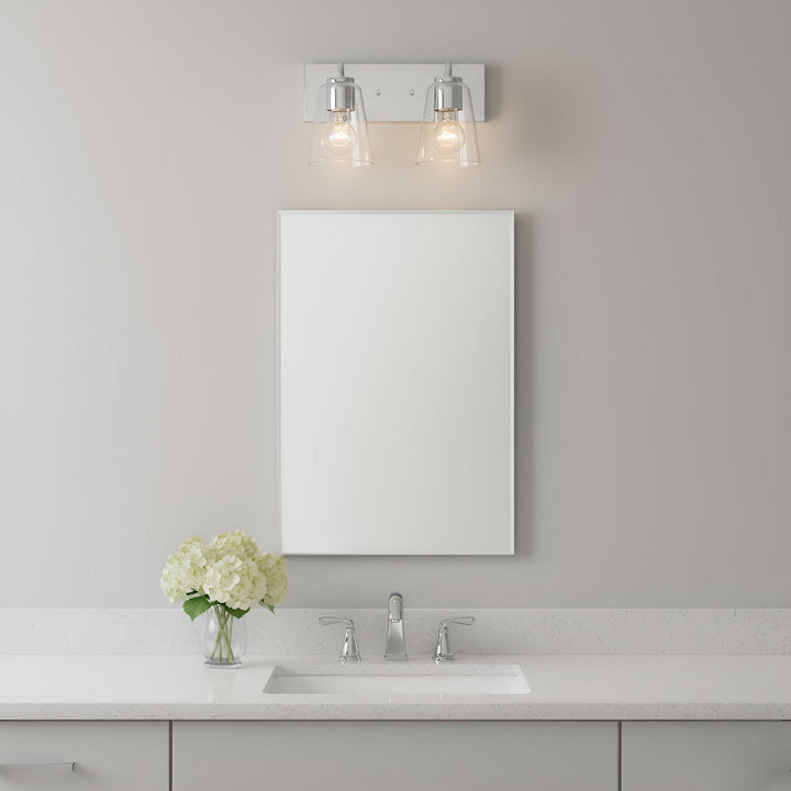 Generation Lighting Canada - GLV1062CH - Vanity - Miles - Chrome