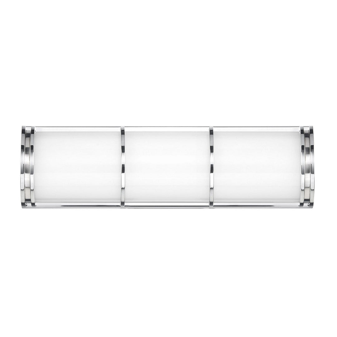 Harper LED Bathroom Vanity in Chrome Savoy House