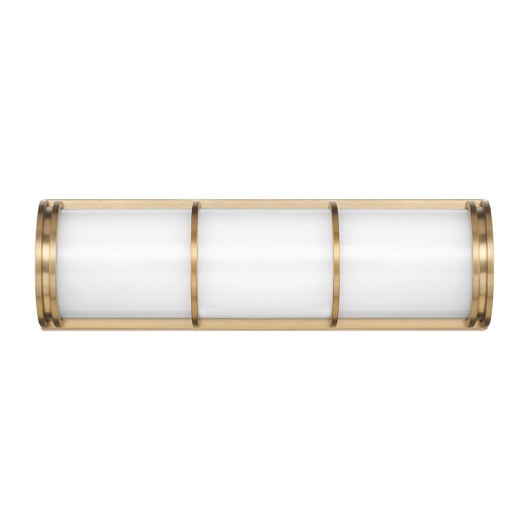 Harper LED Bathroom Vanity in Warm Brass Savoy House