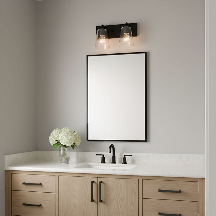 Generation Lighting Canada - GLV1062MBK - Vanity - Miles - Midnight Black