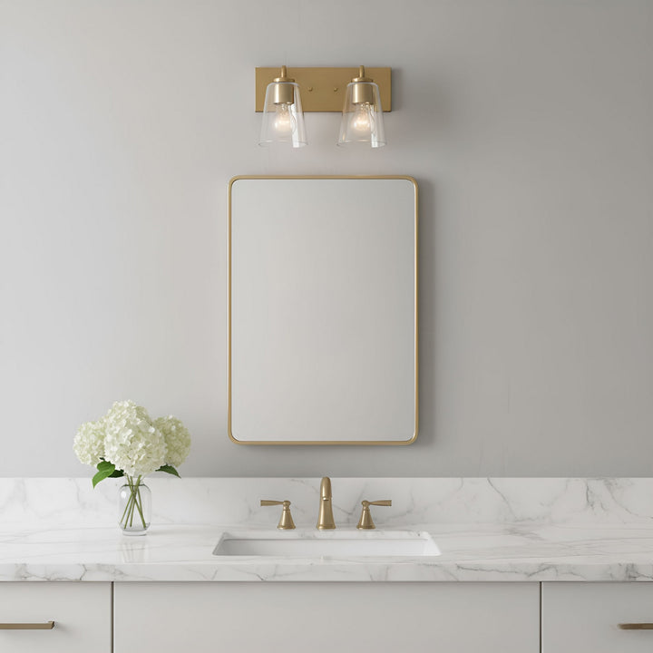 Generation Lighting Canada - GLV1062SB - Vanity - Miles - Satin Brass