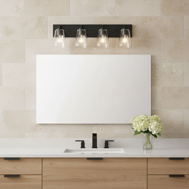 Generation Lighting Canada - GLV1064MBK - Vanity - Miles - Midnight Black