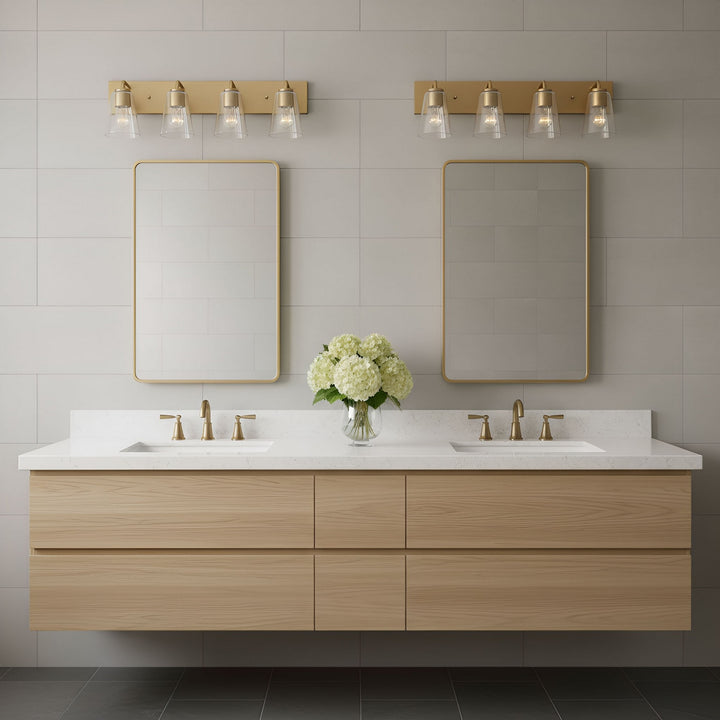 Generation Lighting Canada - GLV1064SB - Vanity - Miles - Satin Brass