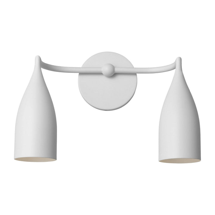 Generation Lighting Canada - GLV1082MWT - Two Light Vanity - Maya - Matte White