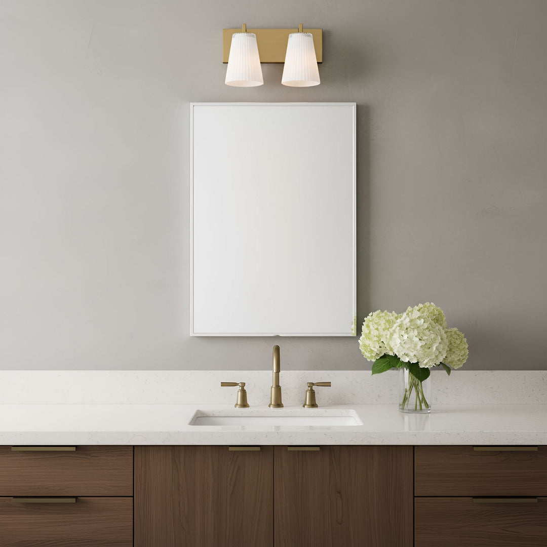Generation Lighting Canada - GLV1102SB - Vanity - Upson - Satin Brass