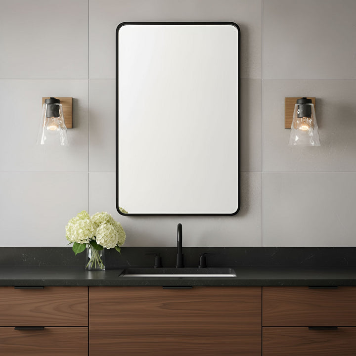 Generation Lighting Canada - GLV1111MBKCRO - Vanity - Dunton - Midnight Black