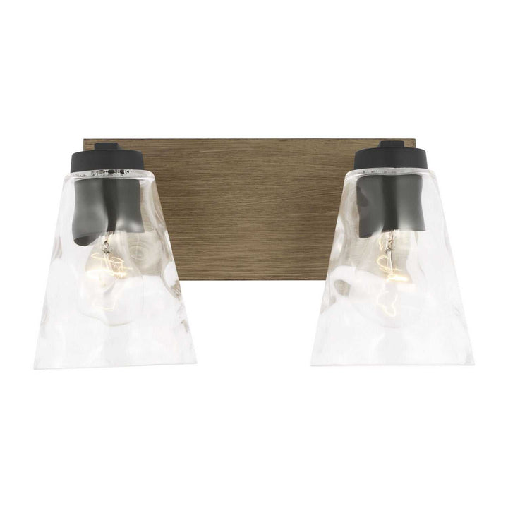 Generation Lighting Canada - GLV1112MBKCRO - Vanity - Dunton - Midnight Black