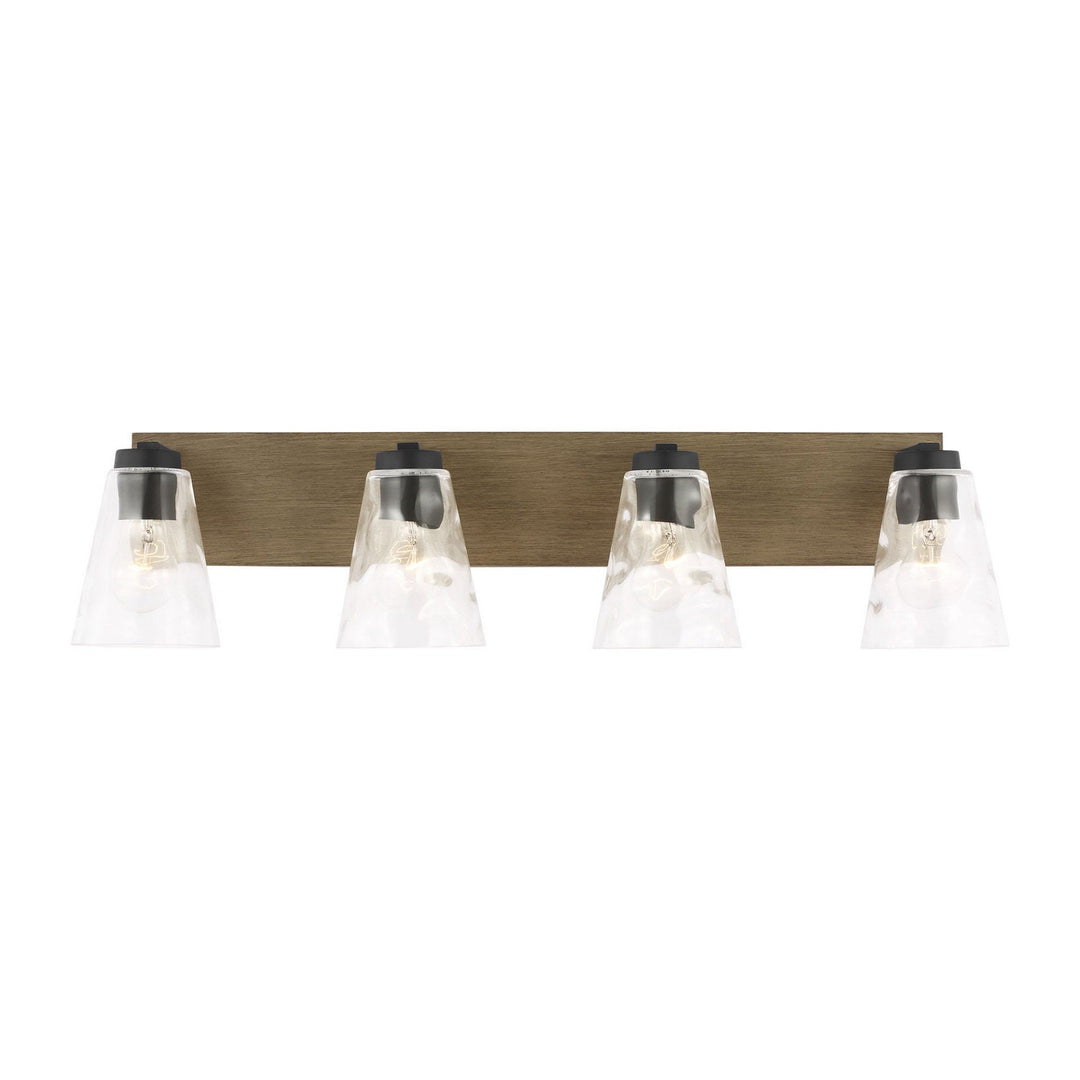 Generation Lighting Canada - GLV1114MBKCRO - Vanity - Dunton - Midnight Black