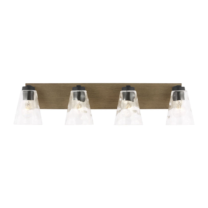 Generation Lighting Canada - GLV1114MBKCRO - Vanity - Dunton - Midnight Black