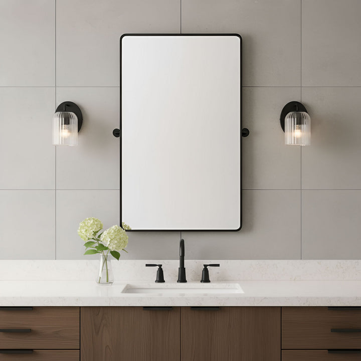 Generation Lighting Canada - GLV1131MBK - Wall Sconce - Eisele - Midnight Black