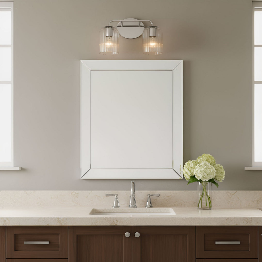 Generation Lighting Canada - GLV1132CH - Two Light Vanity - Eisele - Chrome