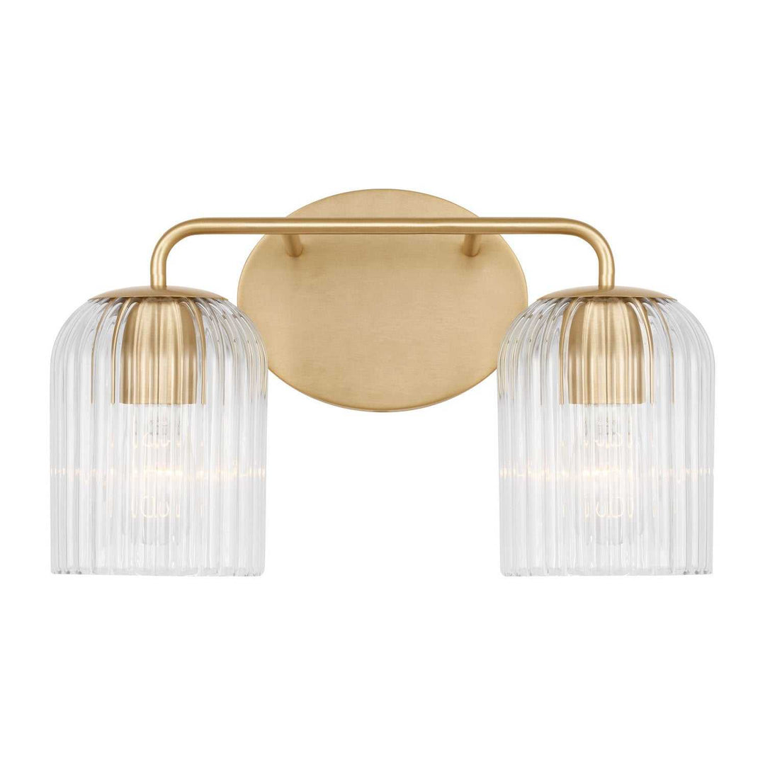 Generation Lighting Canada - GLV1132SB - Two Light Vanity - Eisele - Satin Brass