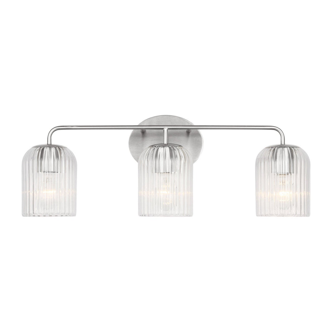 Generation Lighting Canada - GLV1133BS - Three Light Vanity - Eisele - Brushed Nickel