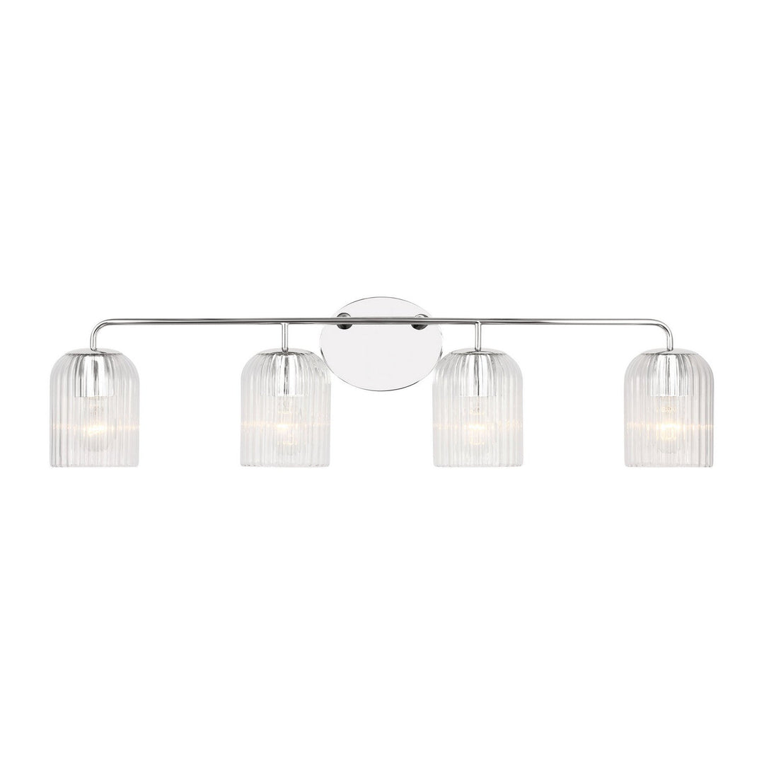 Generation Lighting Canada - GLV1134CH - Four Light Vanity - Eisele - Chrome