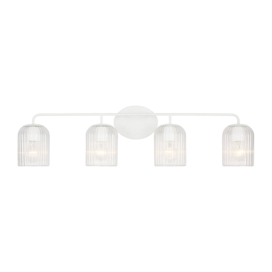 Generation Lighting Canada - GLV1134MWT - Four Light Vanity - Eisele - Matte White